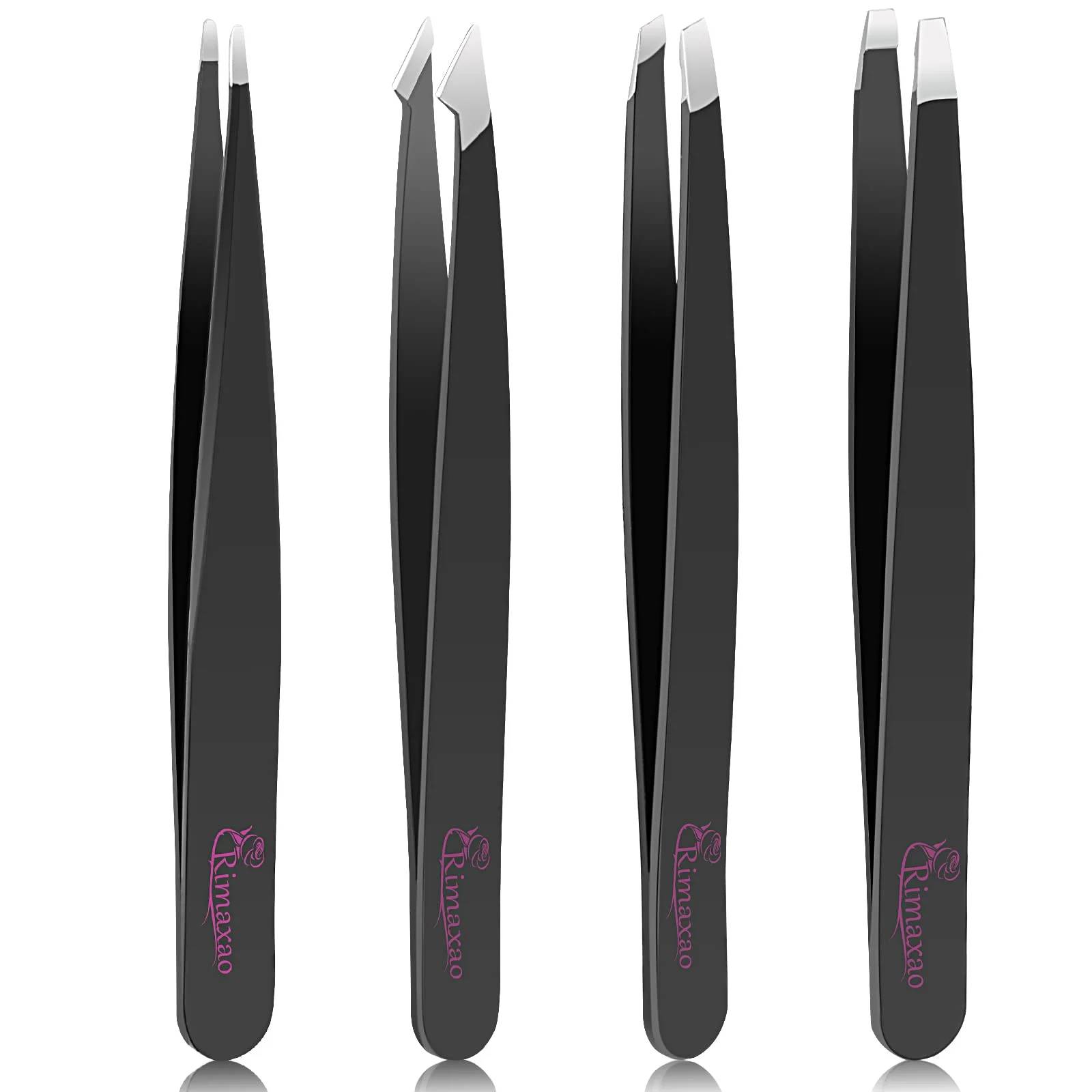 Product details

muzpu Tweezers are made of advanced stainless steel, durable and precise, and the tweezers are professionally designed, precise and fully aligned, so they can accurately clamp the root and remove short, sparse and thin eyebrows or ingrown hairs, which can reduce the pain during hair removal. muzpu tweezers has a portable design that makes it ideal for use at home, on the go and while traveling.
【Tweezer Set】4 types of tweezers can be used to pluck ingrown hair, trim irregular eyebrows, pluck chin hair, beard and all unwanted body hair,but also false lashes and double eyelid affixing, even for craft, jewelry-making, electronics, laboratory work etc.
【Stainless Steel Quality】Our tweezers set is made of quality stainless steel finish, durable,Perfectly aligned tips for seamless removal of troubled hair and splinters.
【Perfect Gift 】The tweezers for ingrown hair removal can be given as gifts to your friends and family, the set of fine tips eyebrow tweezers is an essential kit in daily life, which is a considerate addition to anyone's beauty routine, showing your support to their hobbies.
【Portable Case】It is lightweight and portable that slips easily into pocket, gym bag, purse, suitcase,so it's a great choice to take with you when traveling.
【After-Sales Service】our durable eyebrow tweezers set is made of Stainless Steel.You are worthing to buy it,and you don't have to worry, If there is any problem with the product, please feel free to contact us. We will give you a satisfactory solution.