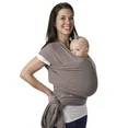 The DIAYUBU  Wrap Baby Carrier, Grey - Original Stretchy Infant Sling, Perfect for Newborn Babies and Children 7 lbs - 35 lbs, Unisex, One Size, is an easy choice for a gender neutral style that is calming and meditative! From birth to around 18 months, nothing takes you farther than the essential DIAYUBU  Wrap. It’s free of buckles, straps and snaps and ties up into the perfect fit every time—just a couple of practice runs with our wrap instructions and you’ll be a total pro. Now you too can fall in love with our Spandex blend wrap-style carrier that lets you wander the world with baby in tow—your voice and heartbeat soothing every step along the way.