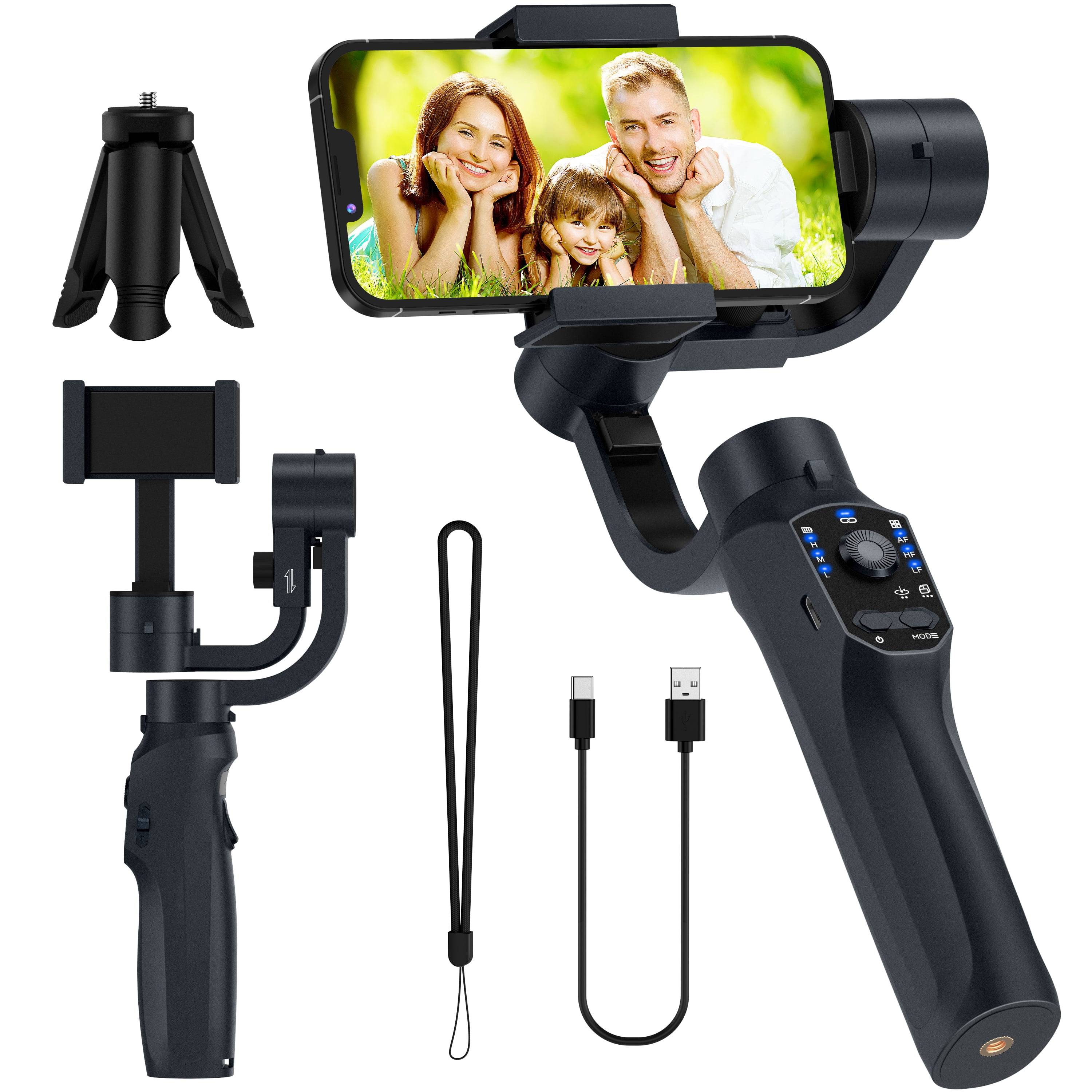 Product details

✅Capture smooth, professional-grade footage with the delpattern Smartphone Gimbal Stabilizer. This 3-axis gimbal features advanced AI-powered tracking to keep your subjects in frame and in focus, even during fast-paced action.
✅Compact and foldable, the lightweight stabilizer weighs just 0.98 lbs and fits easily in your bag, making it perfect for hikes, travels, and spontaneous photo opportunities. Intuitive controls, including a side wheel for focus and zoom adjustments, allow you to create cinematic effects with ease. Backed by a 30-day money-back and 60-day free replacement guarantee, this versatile gimbal comes with a tripod, USB-C charging cable, and user manual, providing everything you need for stable, high-quality video recording on the go.

Parameter
Product size: 289x108x70mm (folded size)
Color: Black
Net weight: 460g
USB type: TYPE-C
Battery： 4000mAh
Operating time: 12h
Power consumption: 5.0W
Rated voltage: 5.0V
Tracking mode：Face Recognition, Object Tracking
Selfie stick mode: Support
Zoom function: Support
Gesture control function: Support
Fill light: white + yellow light 9-speed adjustment
Main material: ABS-PC
Support cell phone width size: 60-86mm

✅Suitable for selfies, live streaming, Outdoor Sports Live Streaming, indoor live streaming.✅
✅??【Super stable】get smooth, professional-grade footage with the Amybaby Smartphone Gimbal Stabilizer's 3-axis stabilization technology that cancels out shakes and movements for stable video recording from dawn to dusk.
✅??【Deep Track 3.0 intelligent tracking】enjoy advanced AI-powered tracking with Deep Track 3.0, which keeps your subjects in frame and in focus with unmatched accuracy and flexibility, including person re-identification, zoom tracking, and slow motion tracking.
✅??【Easy to carry】The compact and convenient F10 gimbal is foldable and portable, weighing only 0.98 lbs and measuring just 11.3 inches, making it easy to bring with you on all your adventures, from hikes to travels and spontaneous photo-ops,used as a selfie stick.
✅??【Movie effects】achieve cinematic effects with the intuitive side wheel that allows you to smoothly adjust focus and zoom, creating beautiful blurs or dramatic zooms.
✅??【100% strict control testing】The package includes the F10 gimbal, a tripod, a USB-C charging cable, and a user manual. All Amybaby smartphone gimbal stabilizers are 100% QC tested and come with a 30-day money back and 60-day free replacement warranty.
✅??【Buy With Confidence】If you have any questions, do not hesitate to contact us.only by getting him can we know its goodness,Let's start recording life from it,we just want to give you the ultimate experience.✅??

Parameter
Product size: 289x108x70mm (folded size)
Color: Black
Net weight: 460g
USB type: TYPE-C
Battery： 4000mAh
Operating time: 12h
Power consumption: 5.0W
Rated voltage: 5.0V
Tracking mode：Face Recognition, Object Tracking
Selfie stick mode: Support
Zoom function: Support
Gesture control function: Support
Fill light: white + yellow light 9-speed adjustment
Main material: ABS-PC
Support cell phone width size: 60-86mm

Suitable for selfies, live streaming, Outdoor Sports Live Streaming, indoor live streaming.