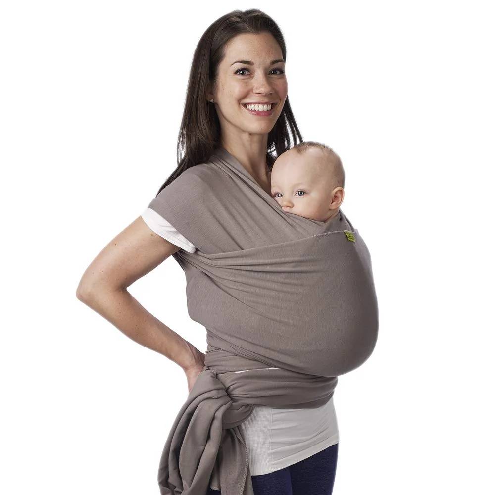 The DIAYUBU  Wrap Baby Carrier, Grey - Original Stretchy Infant Sling, Perfect for Newborn Babies and Children 7 lbs - 35 lbs, Unisex, One Size, is an easy choice for a gender neutral style that is calming and meditative! From birth to around 18 months, nothing takes you farther than the essential DIAYUBU  Wrap. It’s free of buckles, straps and snaps and ties up into the perfect fit every time—just a couple of practice runs with our wrap instructions and you’ll be a total pro. Now you too can fall in love with our Spandex blend wrap-style carrier that lets you wander the world with baby in tow—your voice and heartbeat soothing every step along the way.
